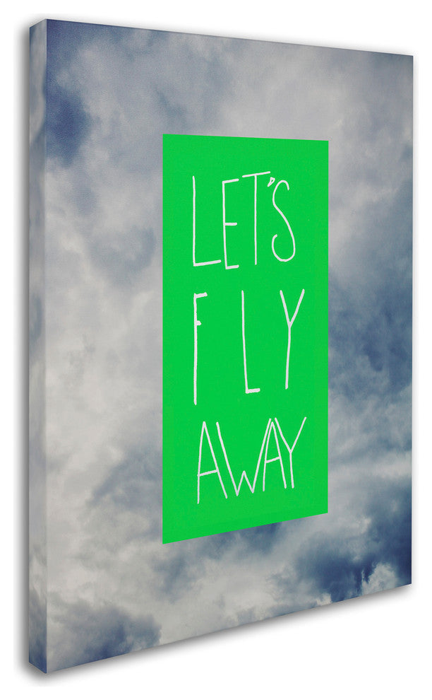 ''Let''s Fly Away'' Canvas Art by Leah Flores