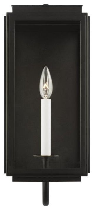 Generation Lighting, LO1001TXB, Medium Wall Lantern, Textured Black