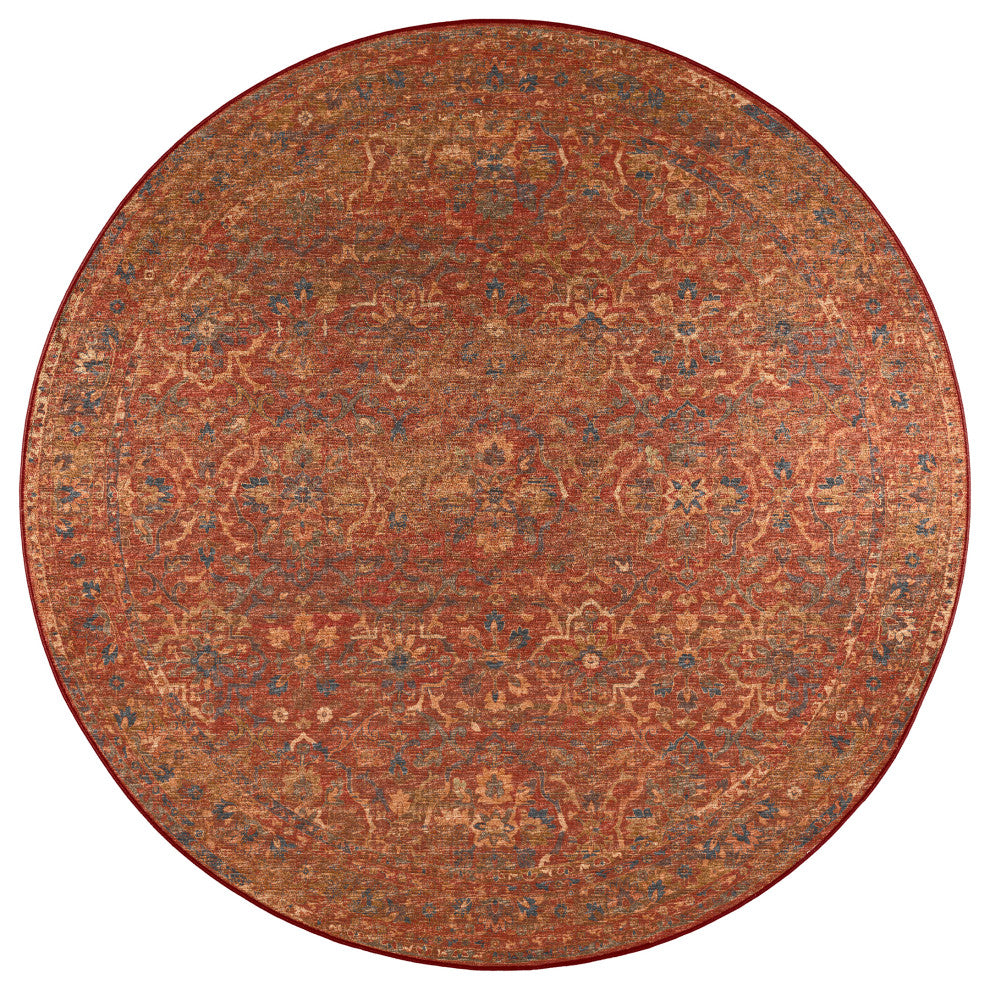 Jericho JC3 Nutmeg 8' x 8' Round Rug