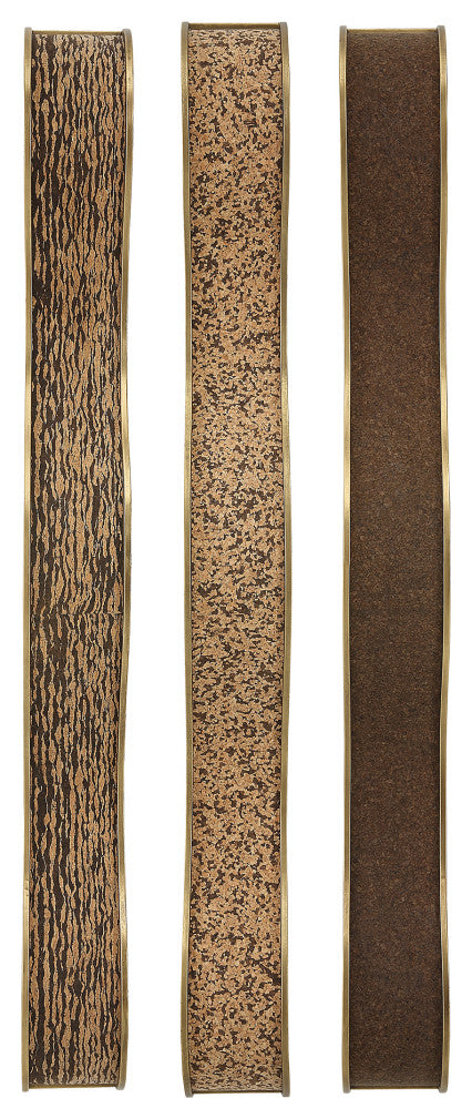 Uttermost Valdivia Serpentine Wall Decor, 3-Piece Set