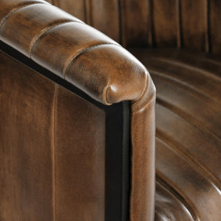 Seville Top Grain Leather Bar and Counter Stool, Counter Stool