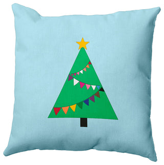 Pride Garland Tree Indoor/Outdoor Throw Pillow, Omar, 20"x20"
