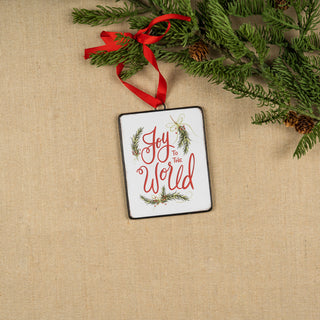 Holiday Sentiment Ornament, Set of 12