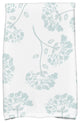 18"x30" April Floral Print Kitchen Towel, Blue