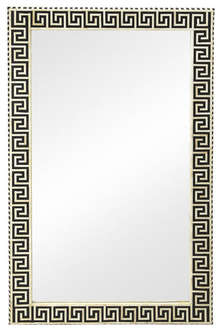 Butler Eternity Black Bone Inlay Wall Mirror