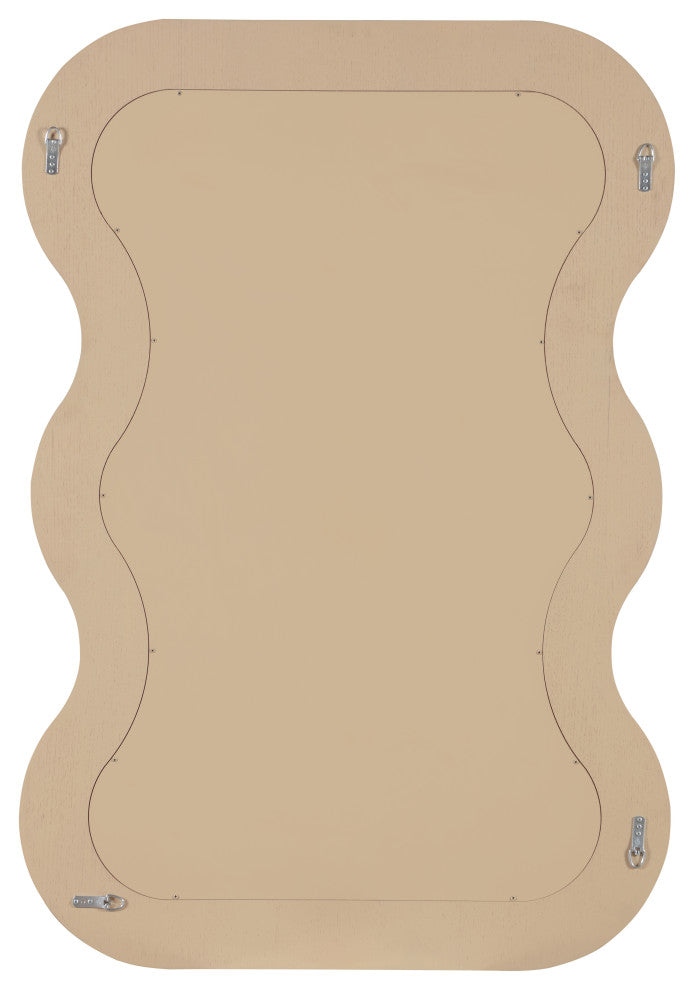 Bellagio Oak Veneer Mirror, Natural