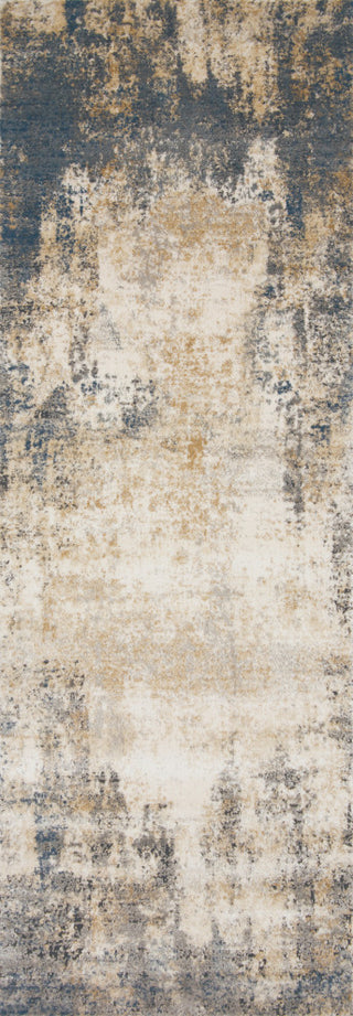Teagan TEA-08 Area Rug, Ivory/Mist, 2'8"x10'6"