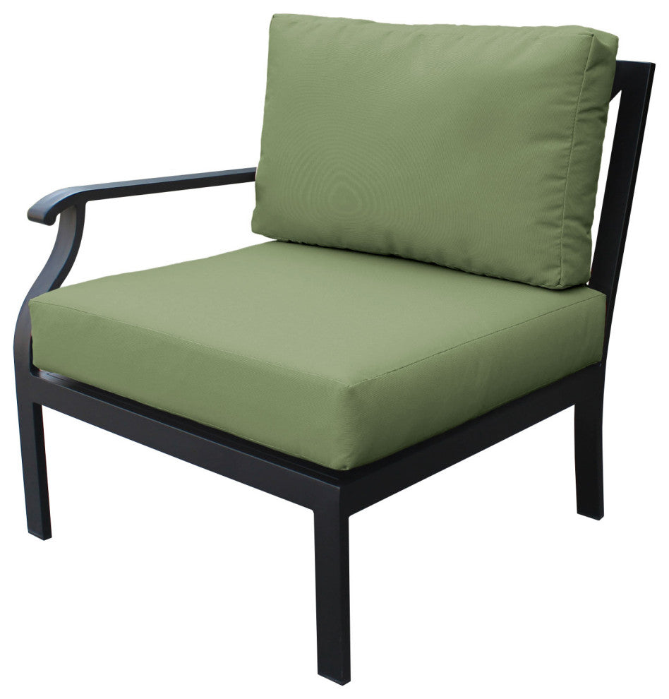 kathy ireland Madison Ave. 2 Piece Aluminum Patio Furniture Set 02a, Forest