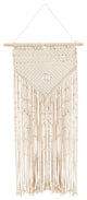 34" x 18" Hand Crafted Boho Macrame Wall Hanging Decor