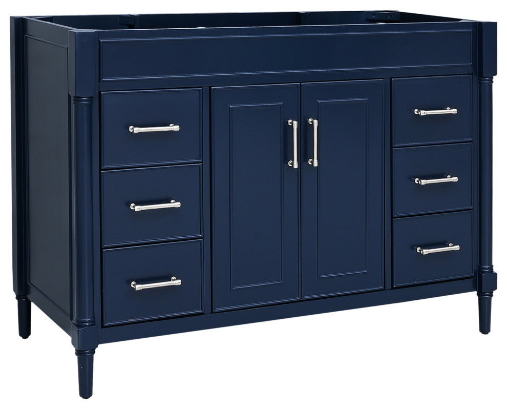 Avanity Bristol 48 in. Vanity Only in Navy Blue