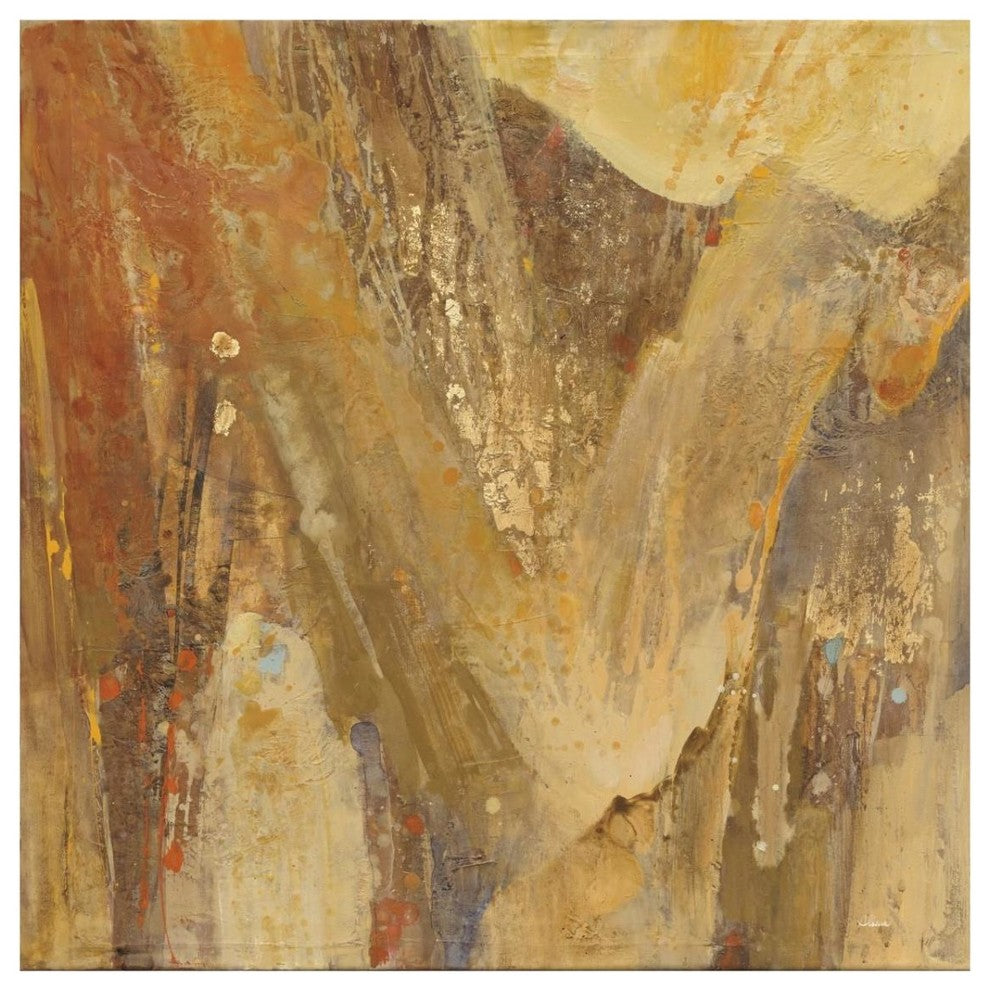 "Canyon 3A" Digital Paper Print by Albena Hristova, 32"x32"