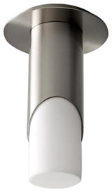 Ellipse Ceiling Light in Satin Nickel