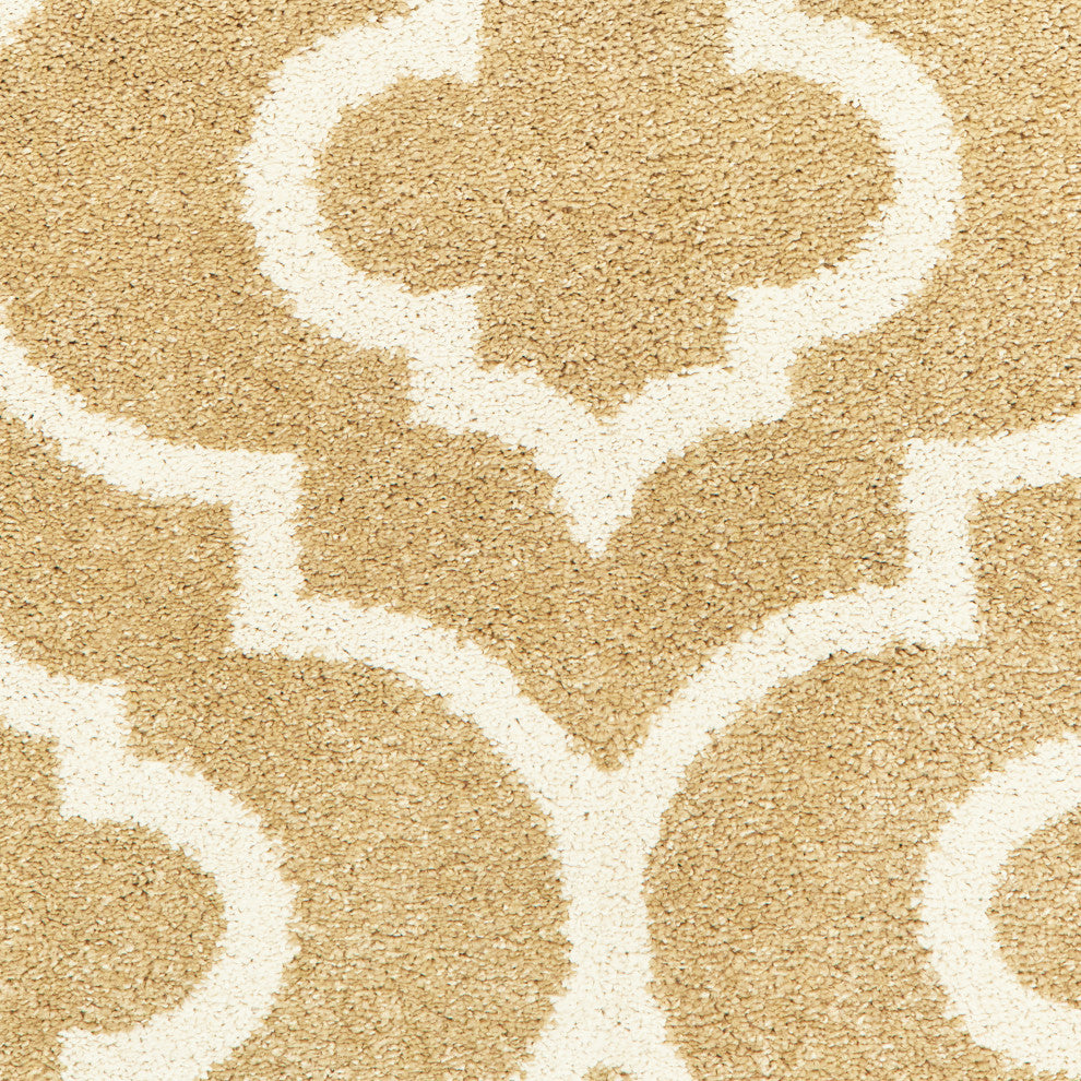 Oriental Weavers Carson Gold/ Ivory Geometric Indoor Area Rug 3'10"X5'5"