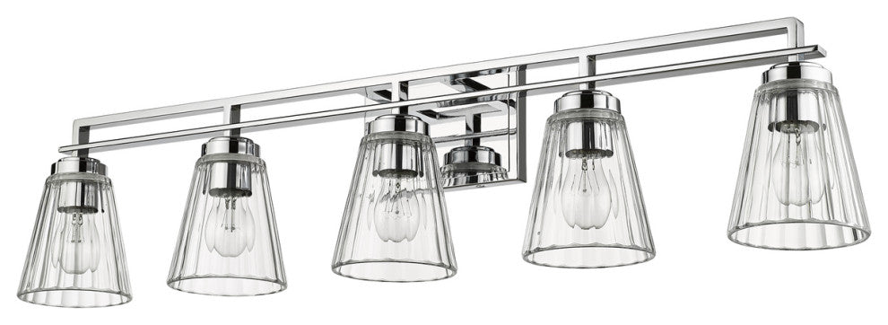 Z-LITE 5-Light Vanity, Chrome