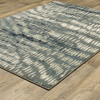 Sarasota Illusion Indoor Area Rug, Grey, 9'10" x 12'10"