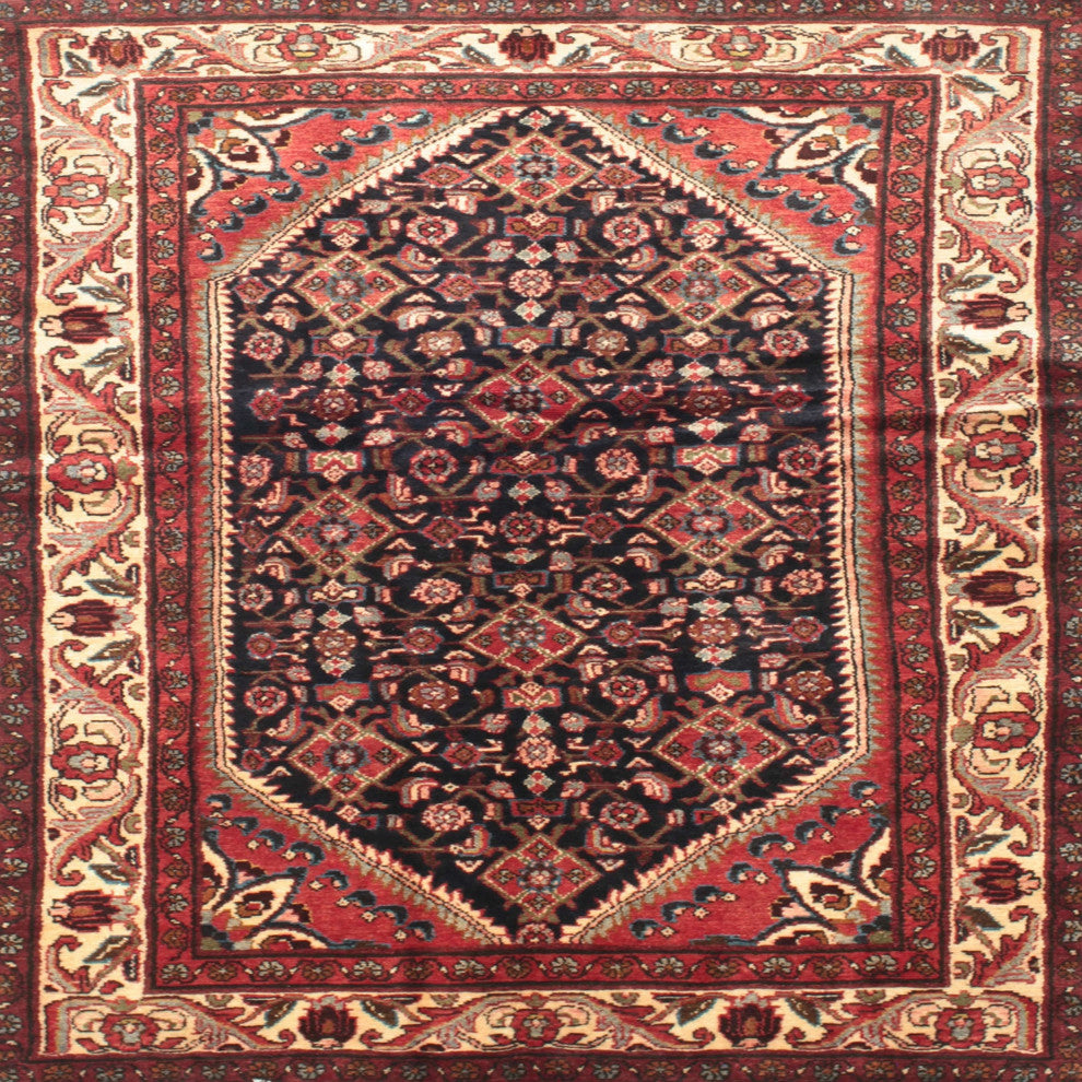 Ahgly Company Indoor Square Traditional Area Rugs, 8' Square