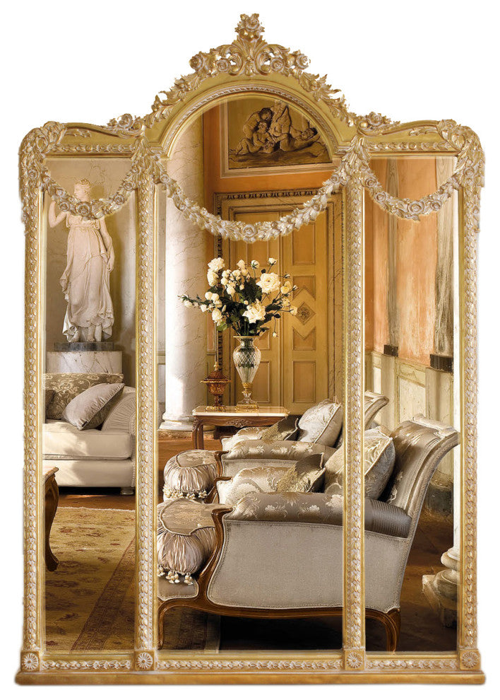 Infinity Trifold Arch Mirror
