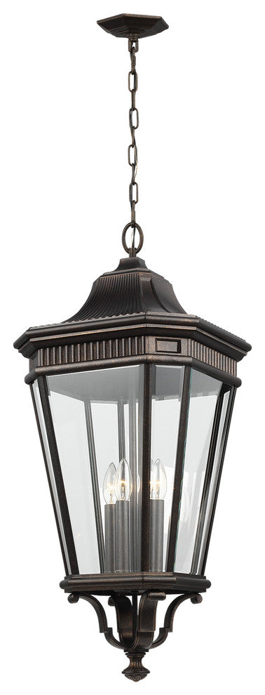 Generation Lighting, OL5414GBZ, Large Pendant, Grecian Bronze