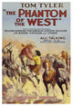 "Vintage Westerns: Phantom of the West - Ghost Riders" Print, 22"x32"
