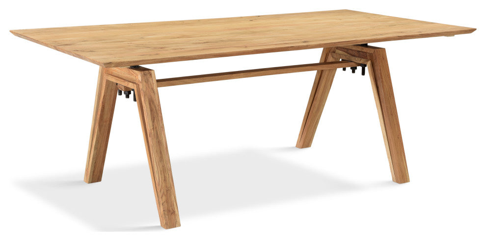 Branch Live Edge Industrial Dining Table