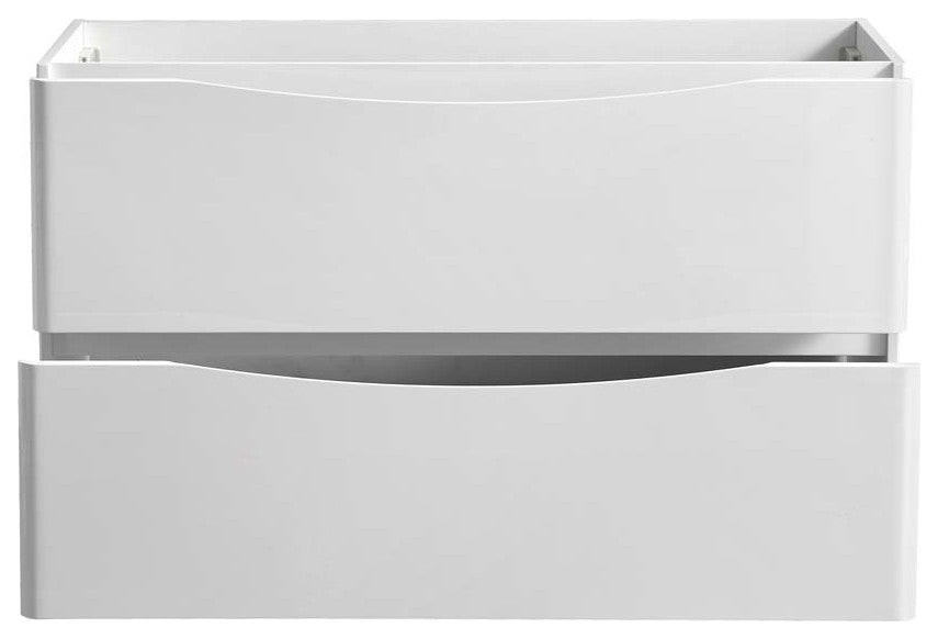 Fresca Tuscany 48" Gloss White Double Sink Cabinet