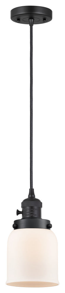 INNOVATIONS 201CSW-BK-G51 1-Light Mini Pendant Matte Black