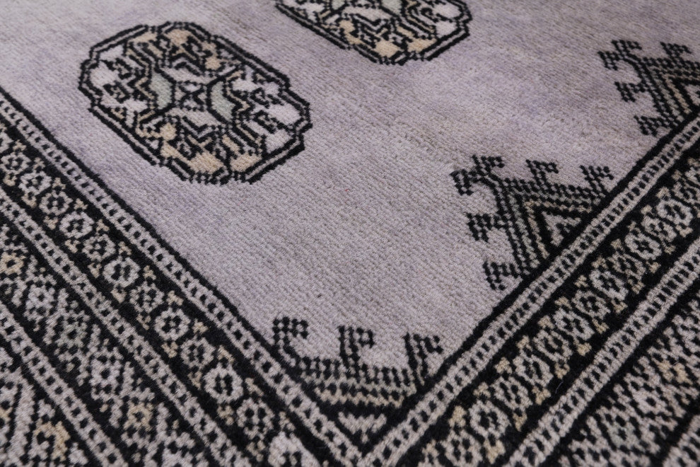 Handmade Signed Silky Bokhara Wool Rug 2' 0" X 3' 0" - Q13868