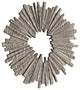 Cyan Small Cadabra Wall Decor 11303, Antique Nickel
