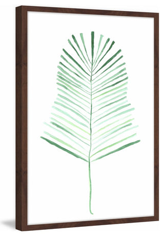 "Palm Frond" Framed Painting Print, 16"x24"