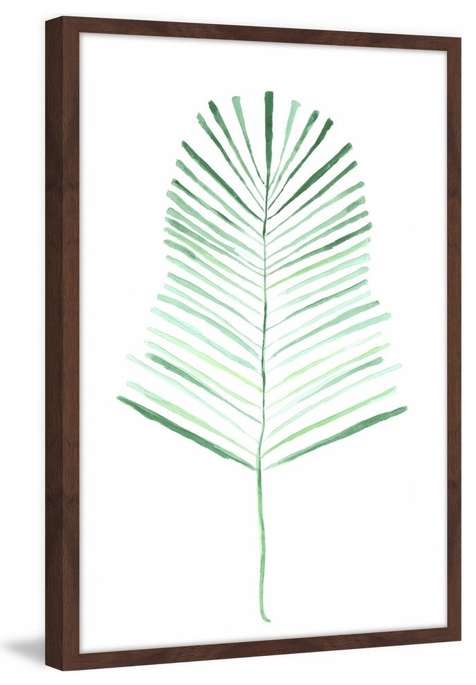 "Palm Frond" Framed Painting Print, 16"x24"