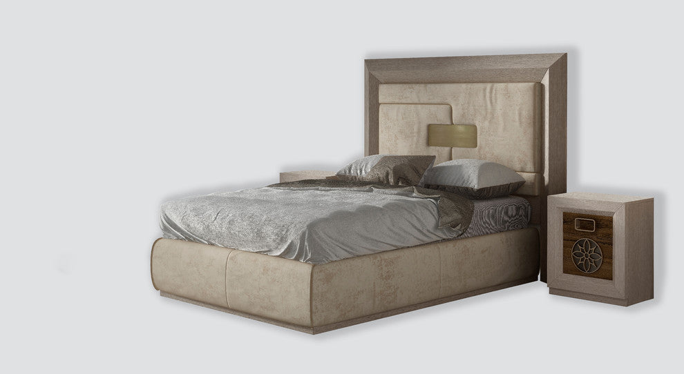 MA-60 Bed, Queen With Nightstand