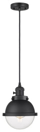 INNOVATIONS 201CSW-BK-HFS-62-BK-LED 1-Light Mini Pendant Matte Black