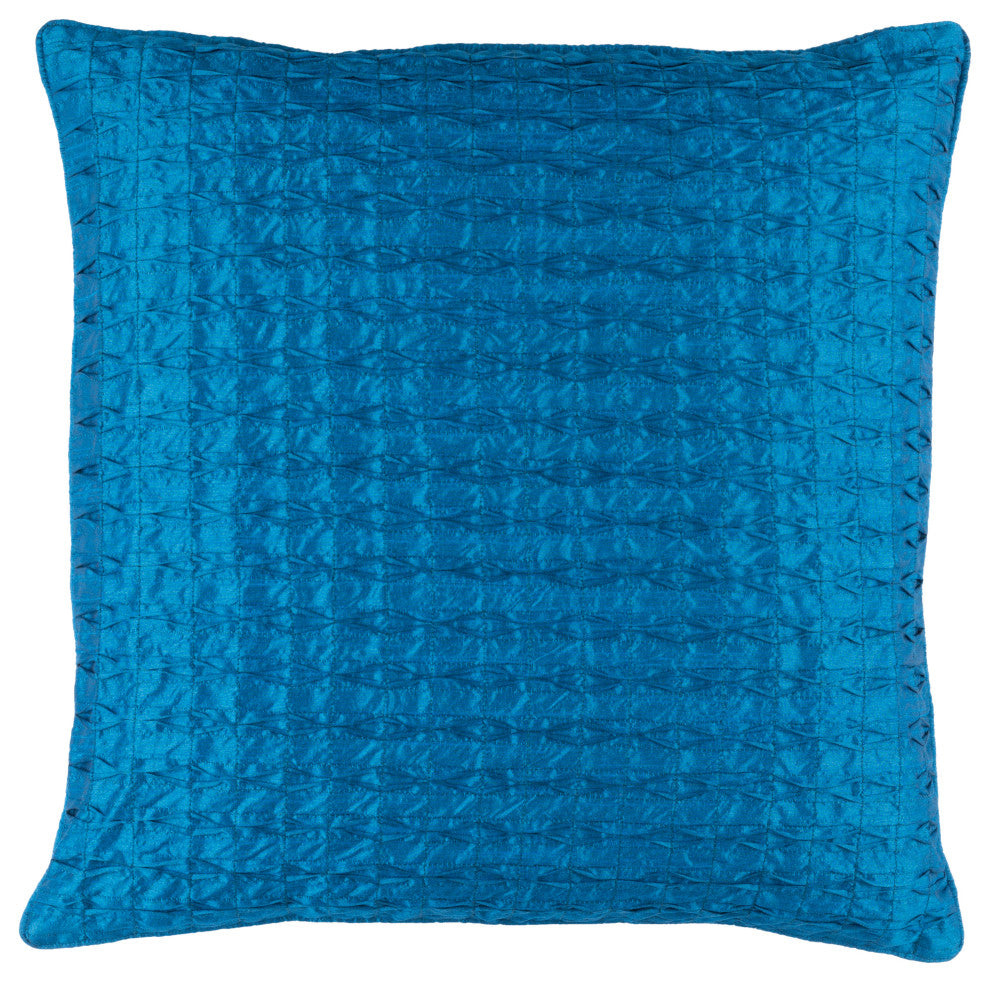 Surya Rutledge RT-006 18"x18" Pillow Kit, Bright Blue