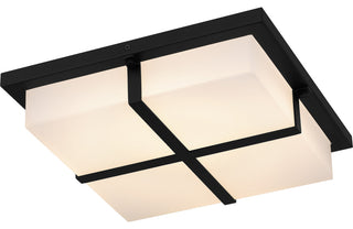 Quoizel QFL6761 Armstrong 14"W Flush Mount Square Ceiling Fixture - Brushed