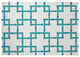 Bamboo Spring Chenille Rug, Explorer Blue, 5'x7'