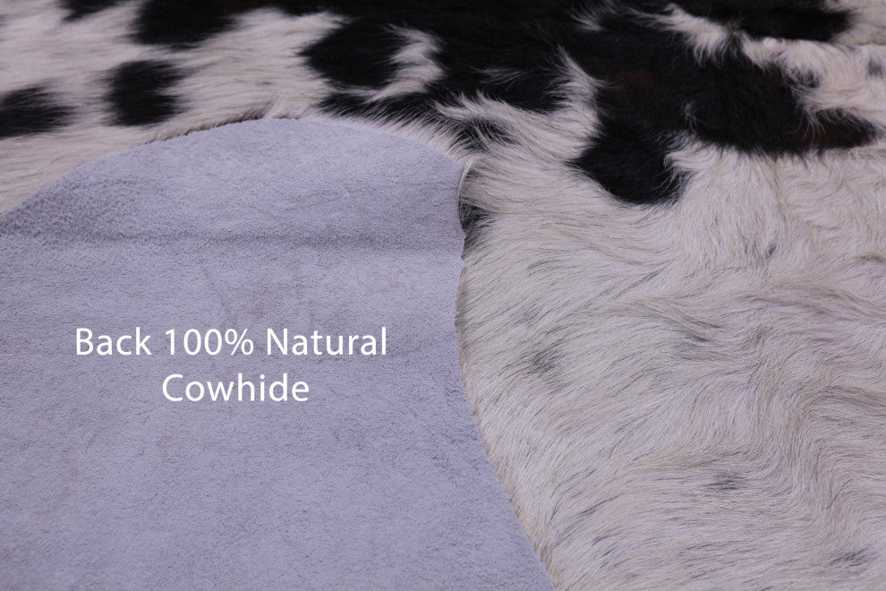 7' 1" X 5' 8" Natural Cowhide Rug C2403