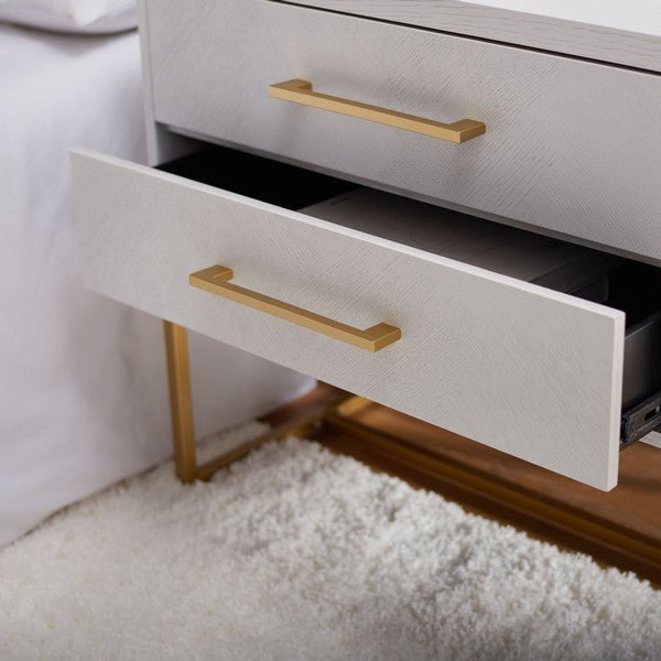 Safavieh Estelle Nightstand, White