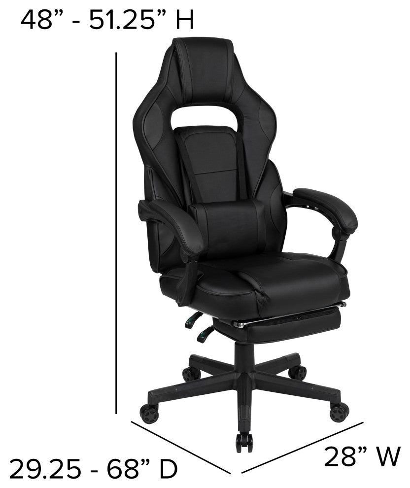 X40 Gaming Chair Ergonomic Computer Chair, Black