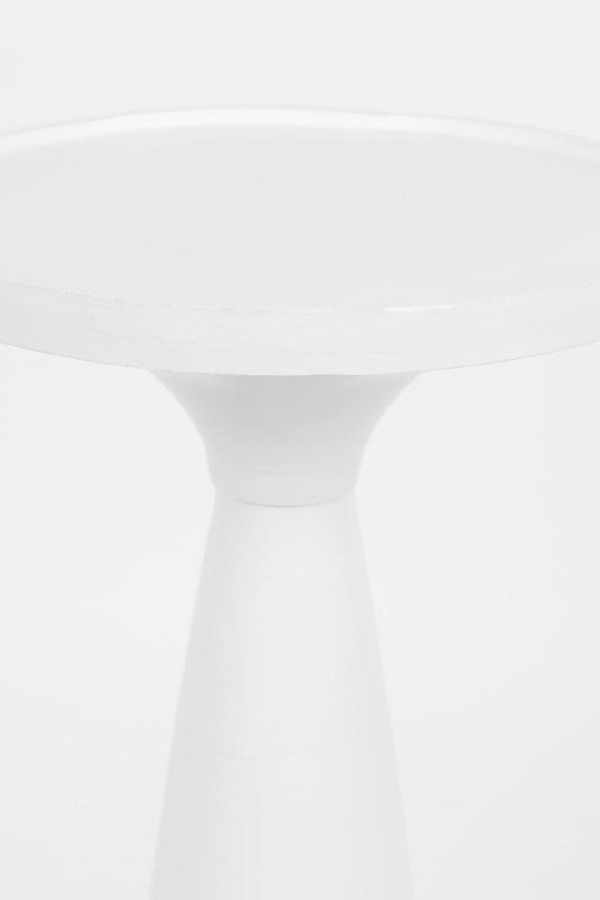 White Pillar Side Table | Zuiver Floss