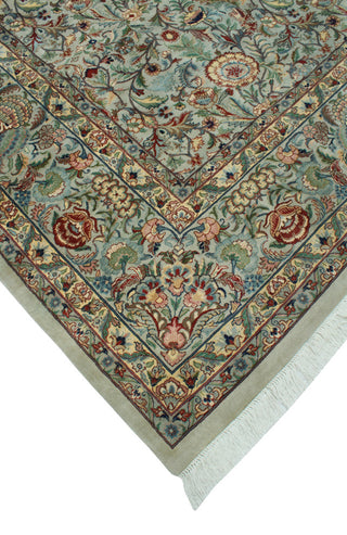 Pak-Persian Dilek Gray/Gold Rug, 9'1x12'3