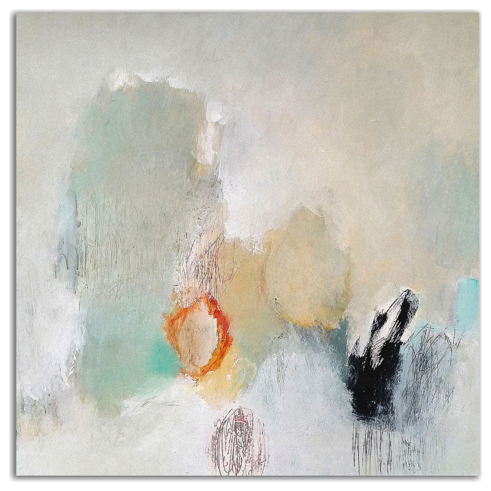 "Never Pass Here" by Nicole Hoeft, Print on Canvas, 14"x14"