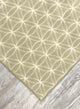EYELET Soft Tactesse Nylon Area Rug with Anti-Stain Protection, Pistachio, 9'x12'