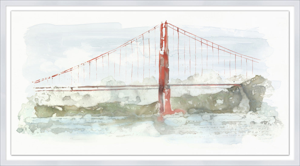 View From Golden Gate Park, Giclee Reproduction Artwork