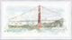 View From Golden Gate Park, Giclee Reproduction Artwork