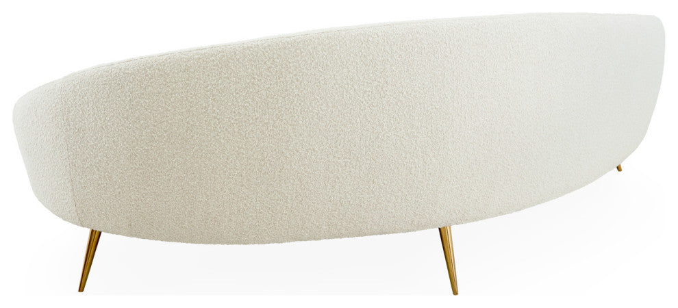 Ether Curved Sofa, Olympus Oatmeal