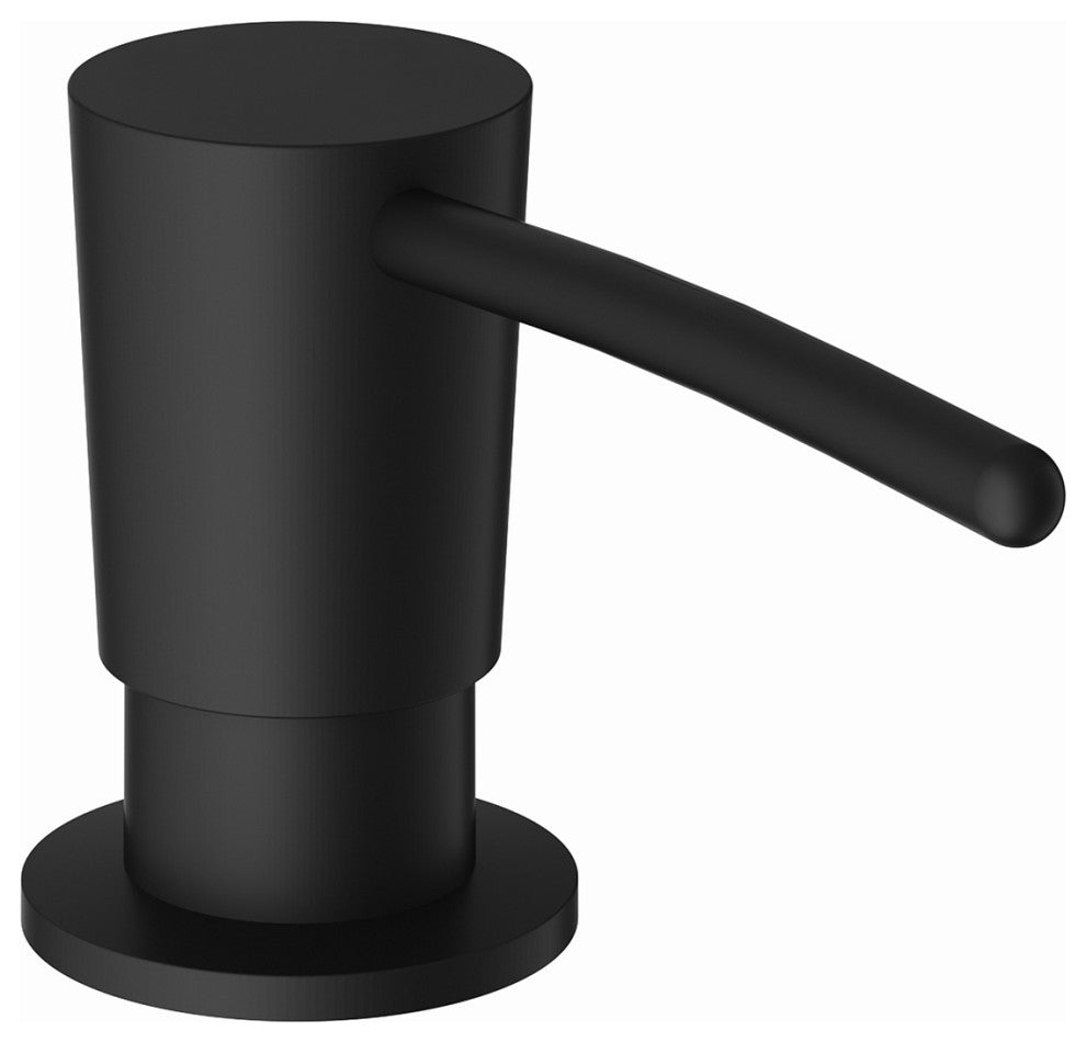 VIGO 10 oz. 1.5" W Kitchen Soap Dispenser, Matte Black