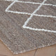 Hopscotch Wool Diamonds Rug, 8''x10''