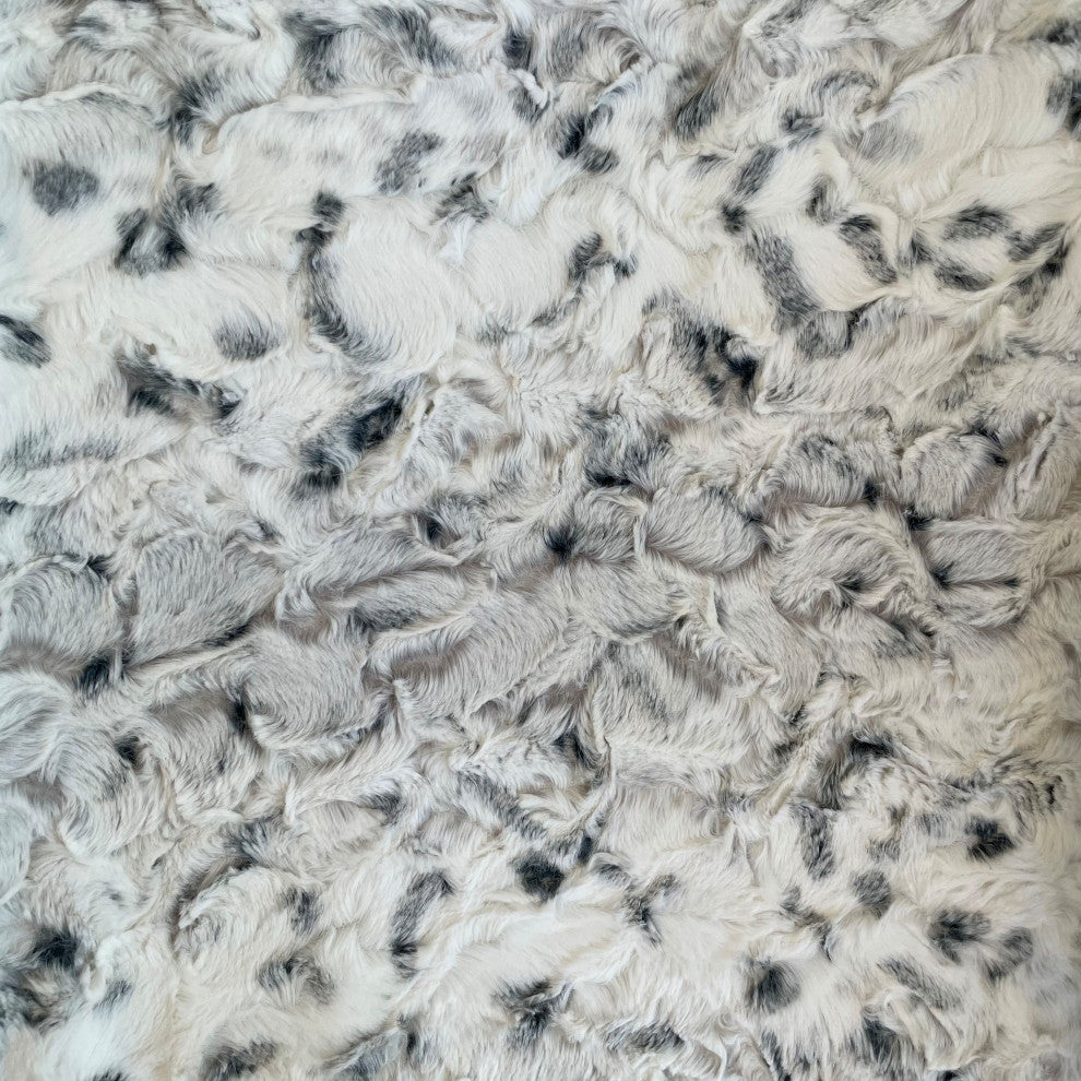 Alloy Snowy Owl Faux Fur Luxury Throw Blanket, Blanket 90Lx90W Full