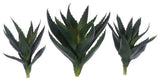 Vickerman 9" Artificial Green Aloe Vera Pick 3 per Bag.