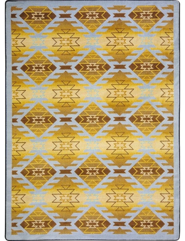 Kaleidoscope Rug, Canyon Ridge, 5'4"x7'8", Copper Canyon